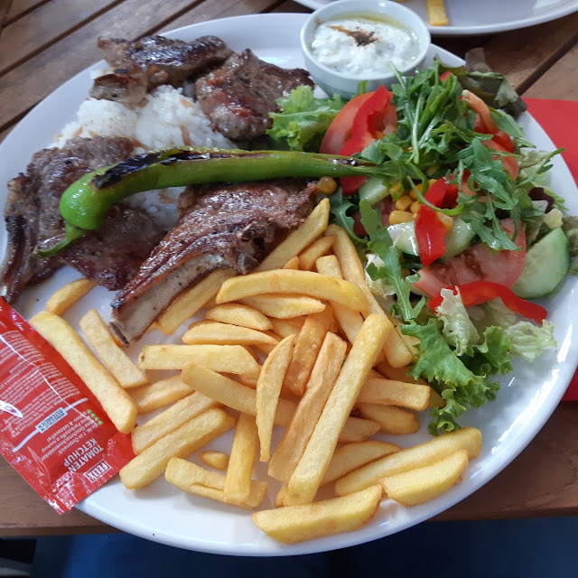 Ribeye Steak and Fries