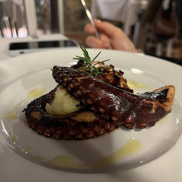 Polpo Arrosto Con Purè Di Patate