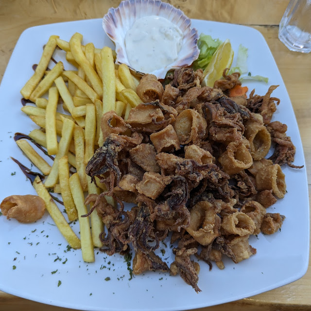 Kalamari Gebacken