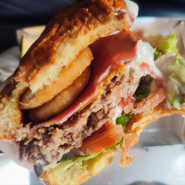 Meat the Greeks Burger