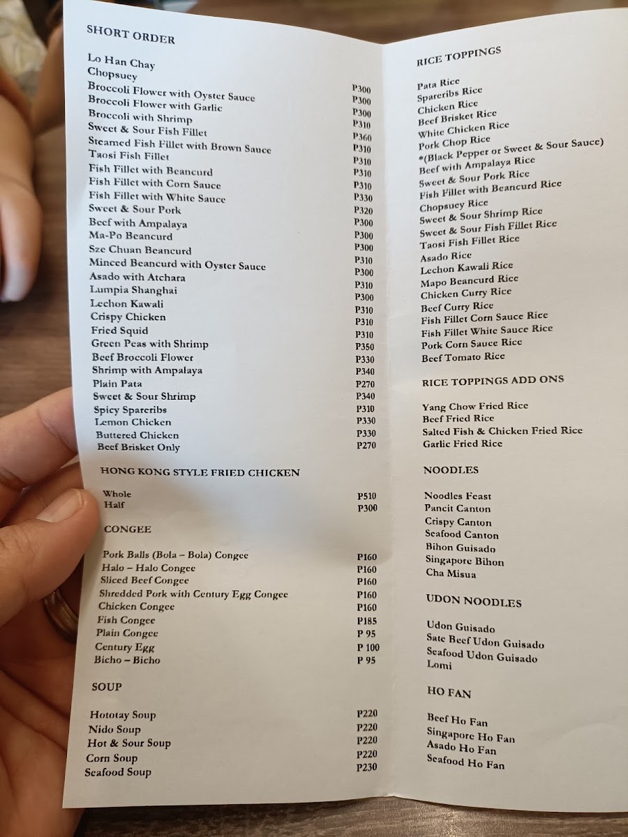 Menu Photo 1
