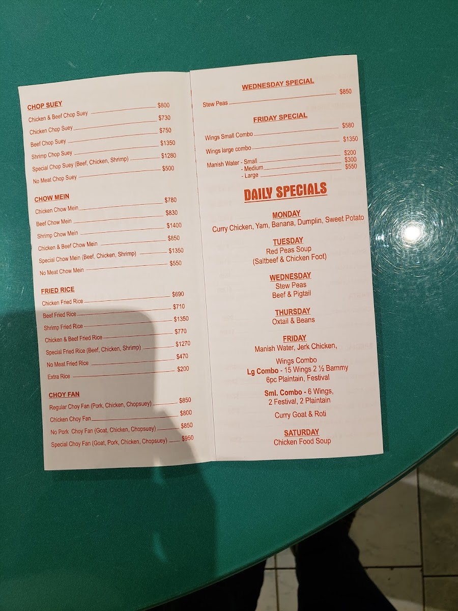 Menu Photo 1