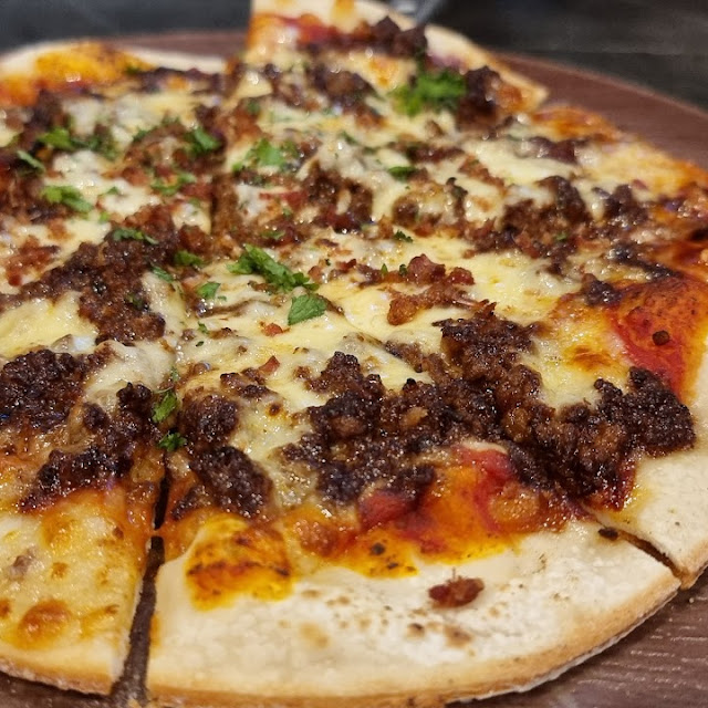 Thai Minced Pork Pizza