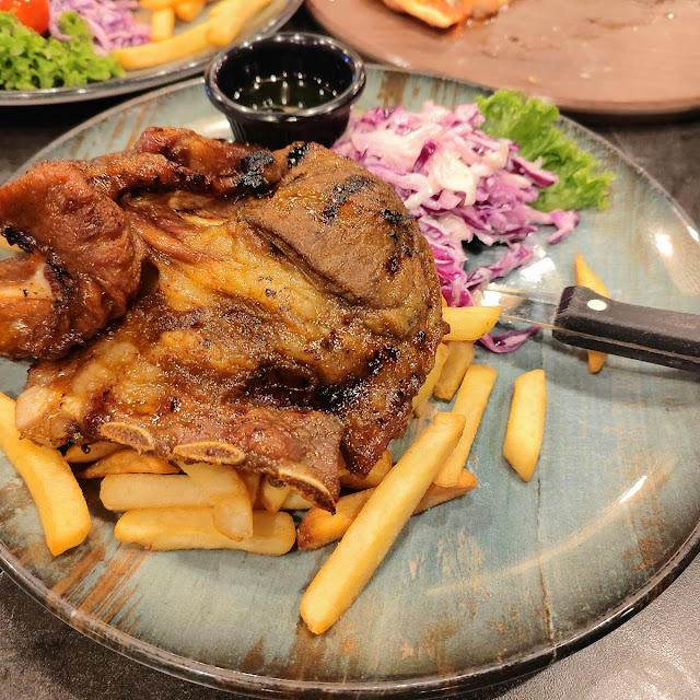Grilled Chicken Chop