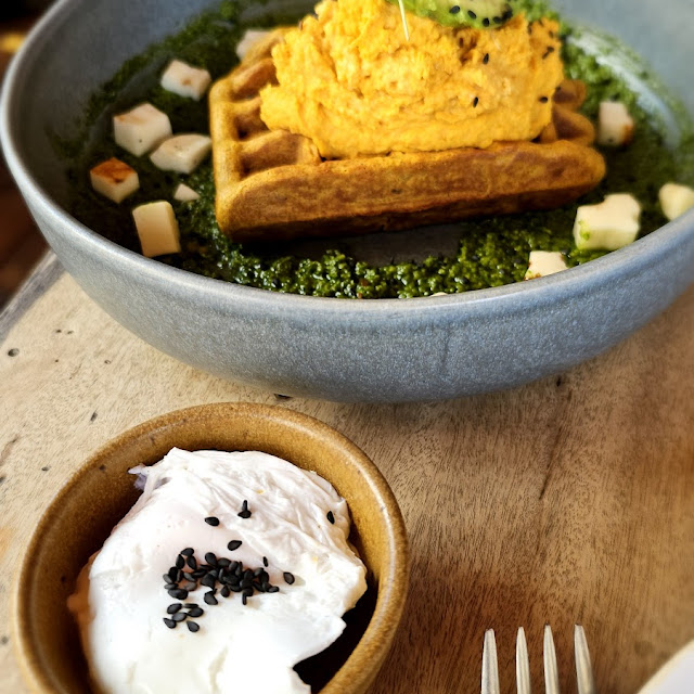 Waffle de Batata Doce