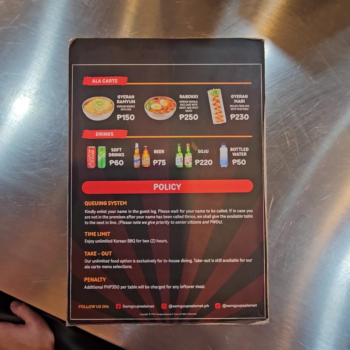 Menu Photo 0
