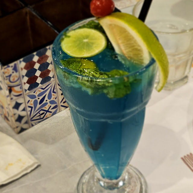 Cold Blue Mojito
