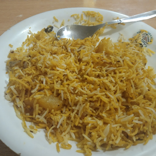 Beef Biryani Actually Chicken Rice Beef Boti