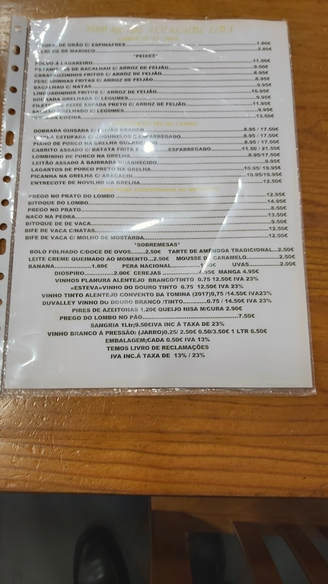 Menu Photo 0
