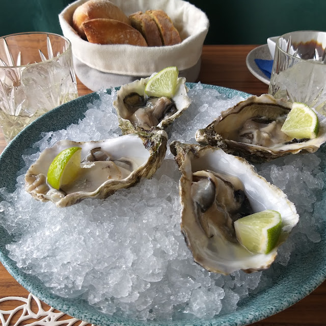 Gillardeau Oyster No2 with Chipotle Chile and Ponzu Sauce or Naked