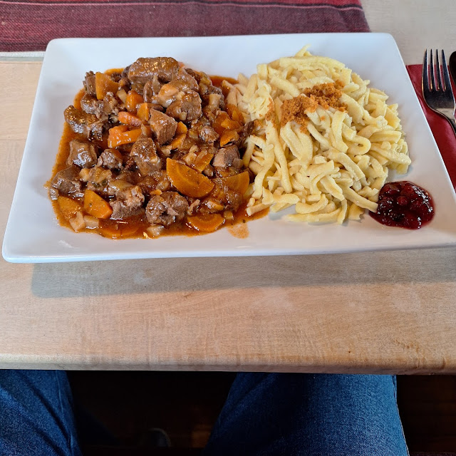 Wildschwein Gulasch