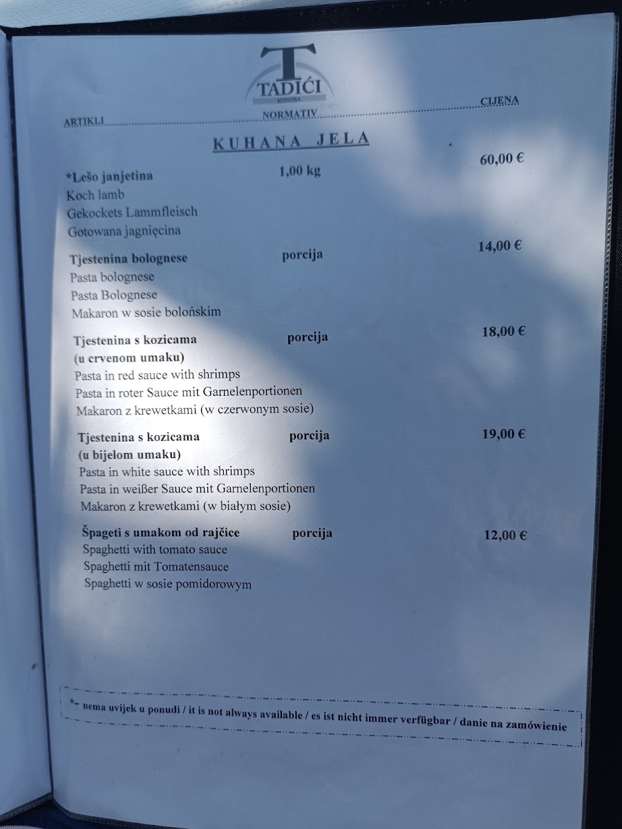 Menu Photo 9