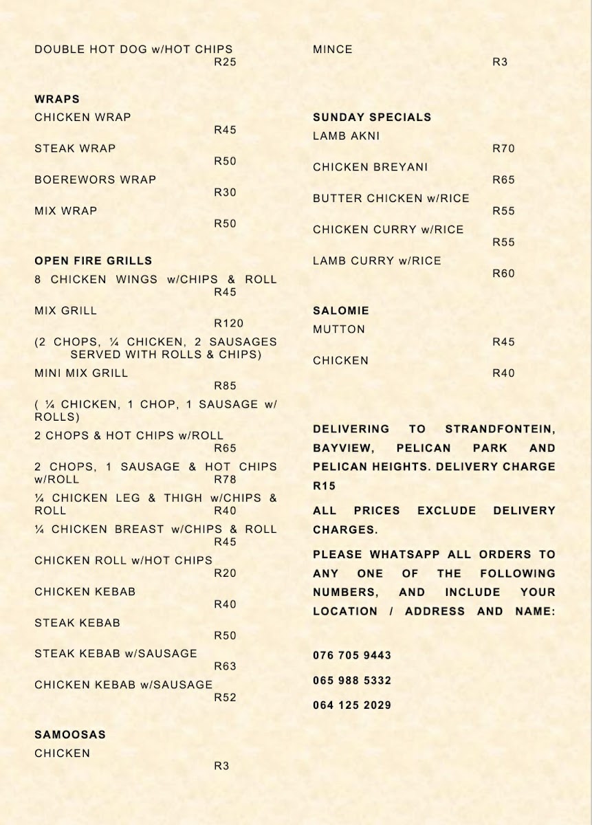 Menu Photo 1