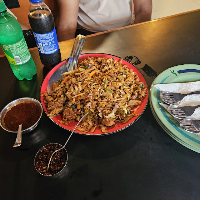 Roast Chicken Kottu