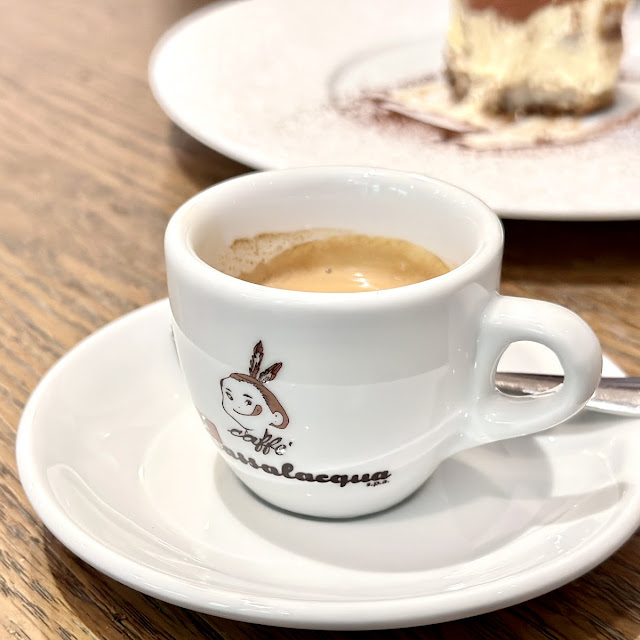 Espresso with Tiramisu