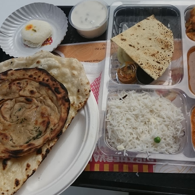 North Indian Veggie Thali Dall