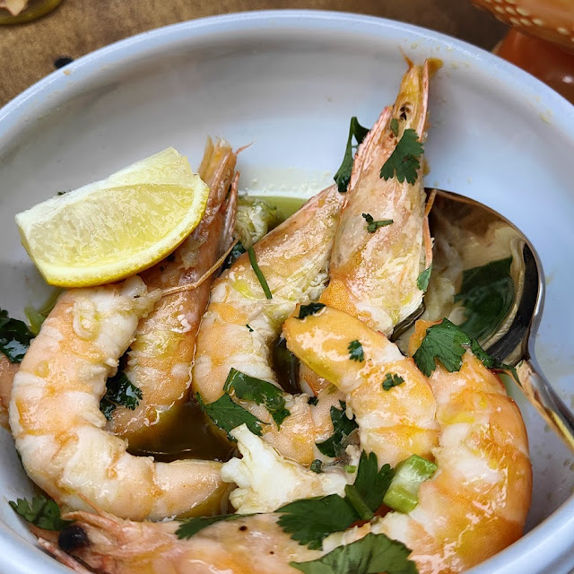Shrimps with Garlic