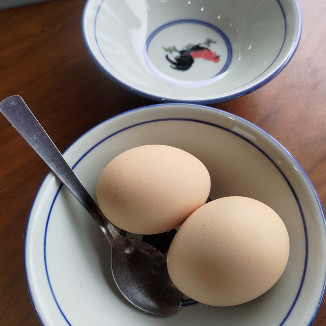 Semi-Boiled Kampung Eggs