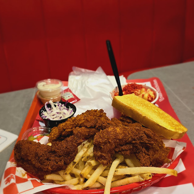 3 pcs Large Tender with Fries