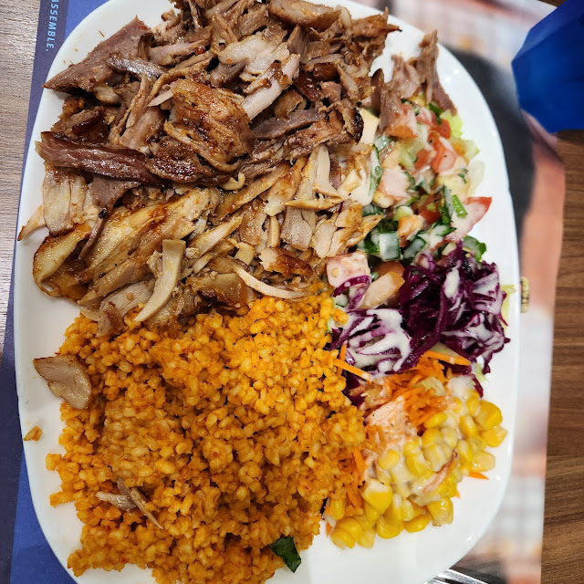 Assiette Kebab Agneau- Poulet
