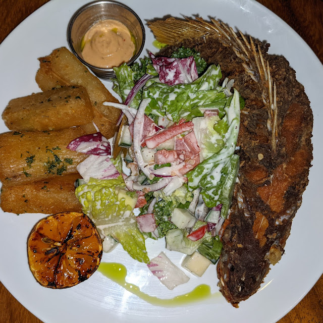 Fried Red Snapper