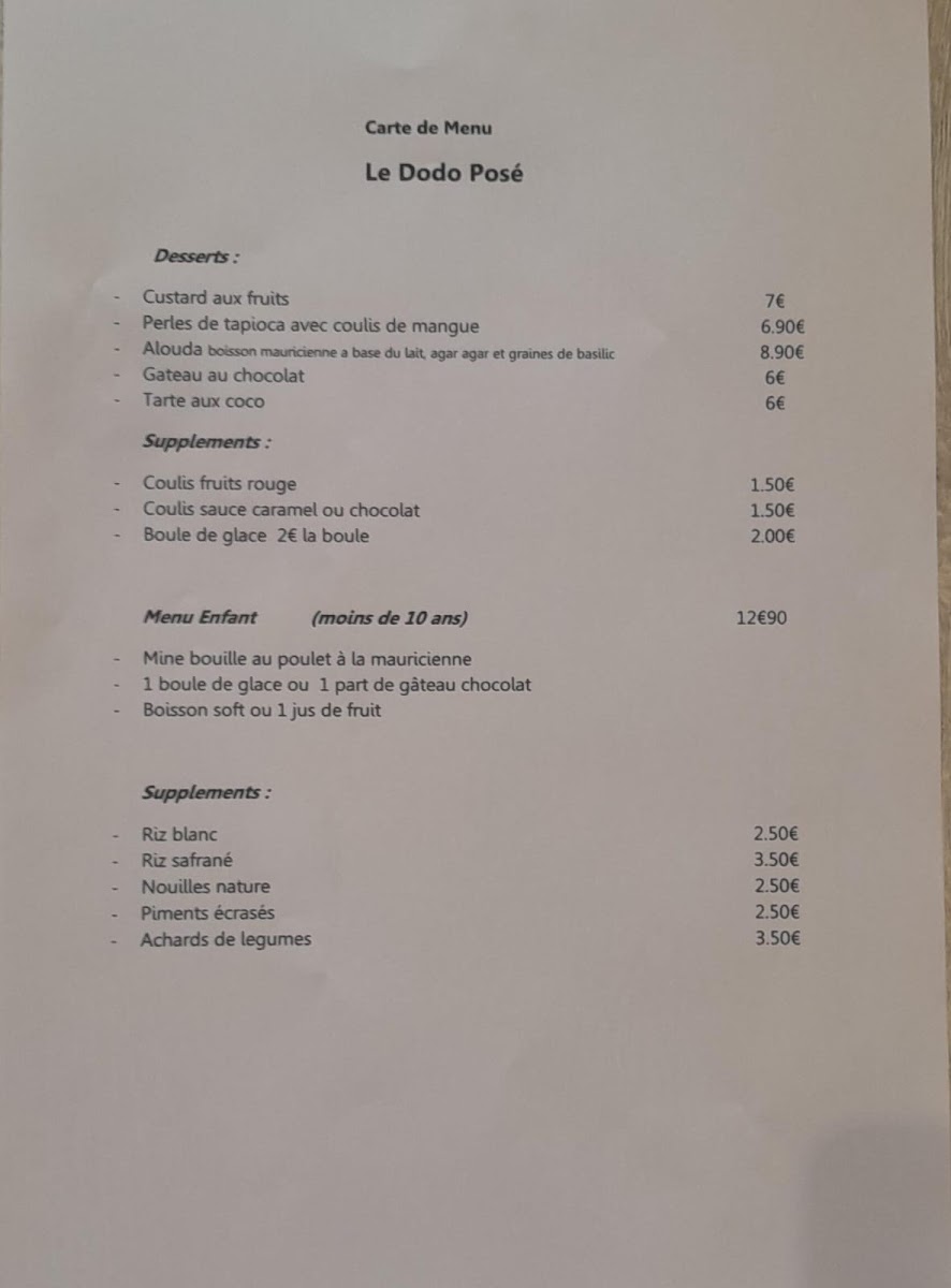 Menu Photo 2