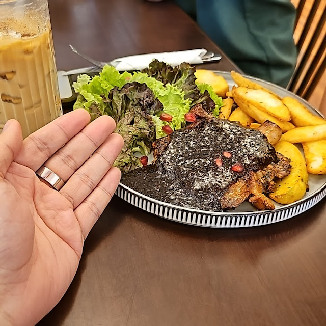 Black Pepper Chicken Chop