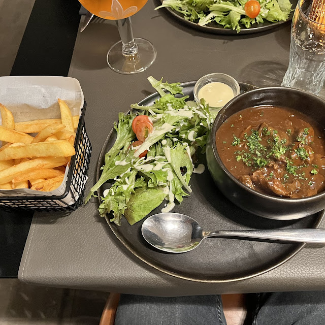 Beef Stew with Fries