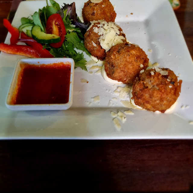 Mushroom Arancini Balls