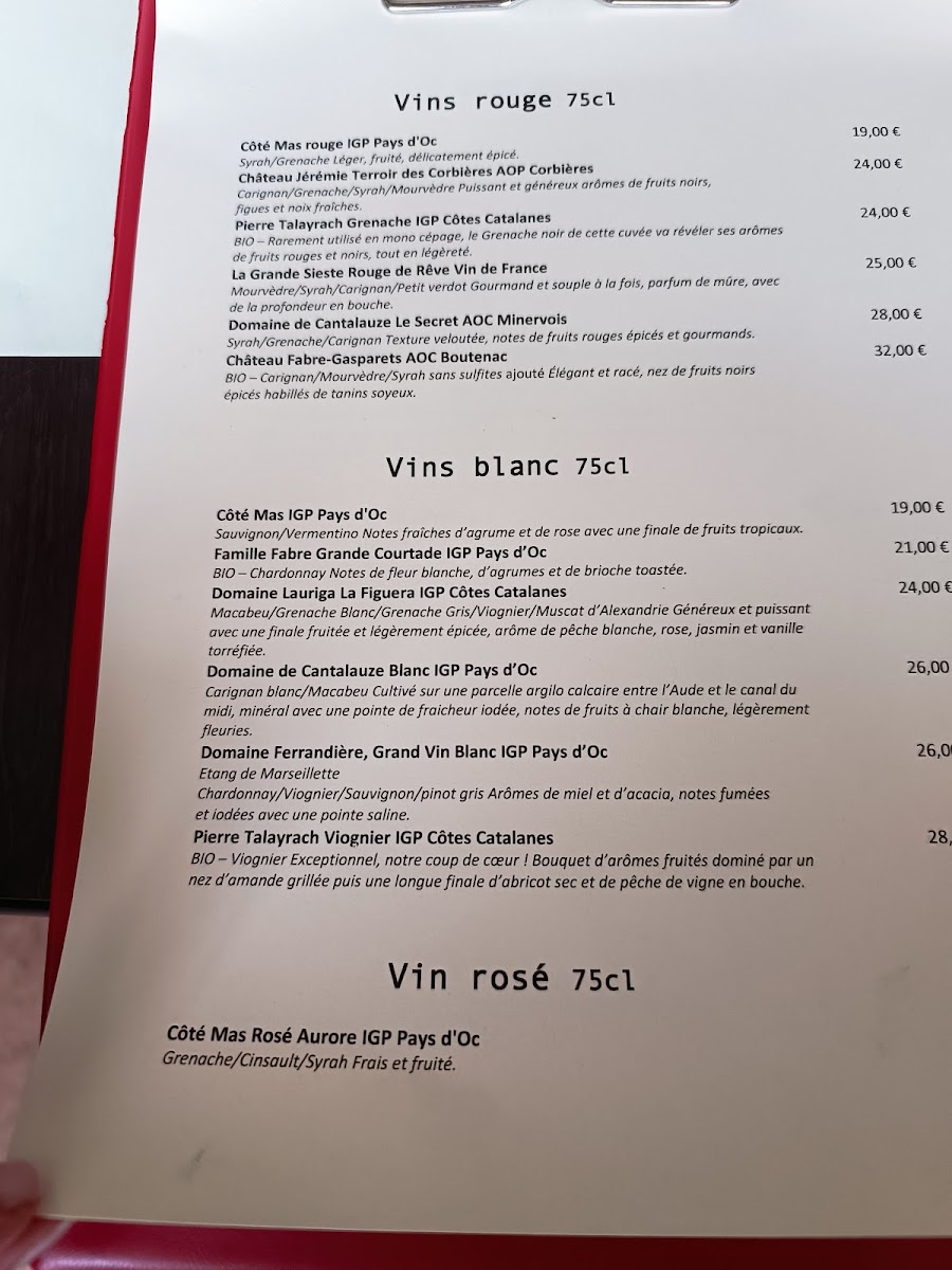 Menu Photo 0