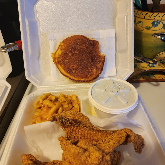 Catfish Meal with Chicken