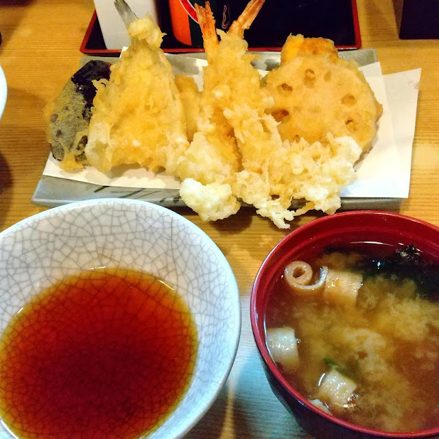 天ぷら定食