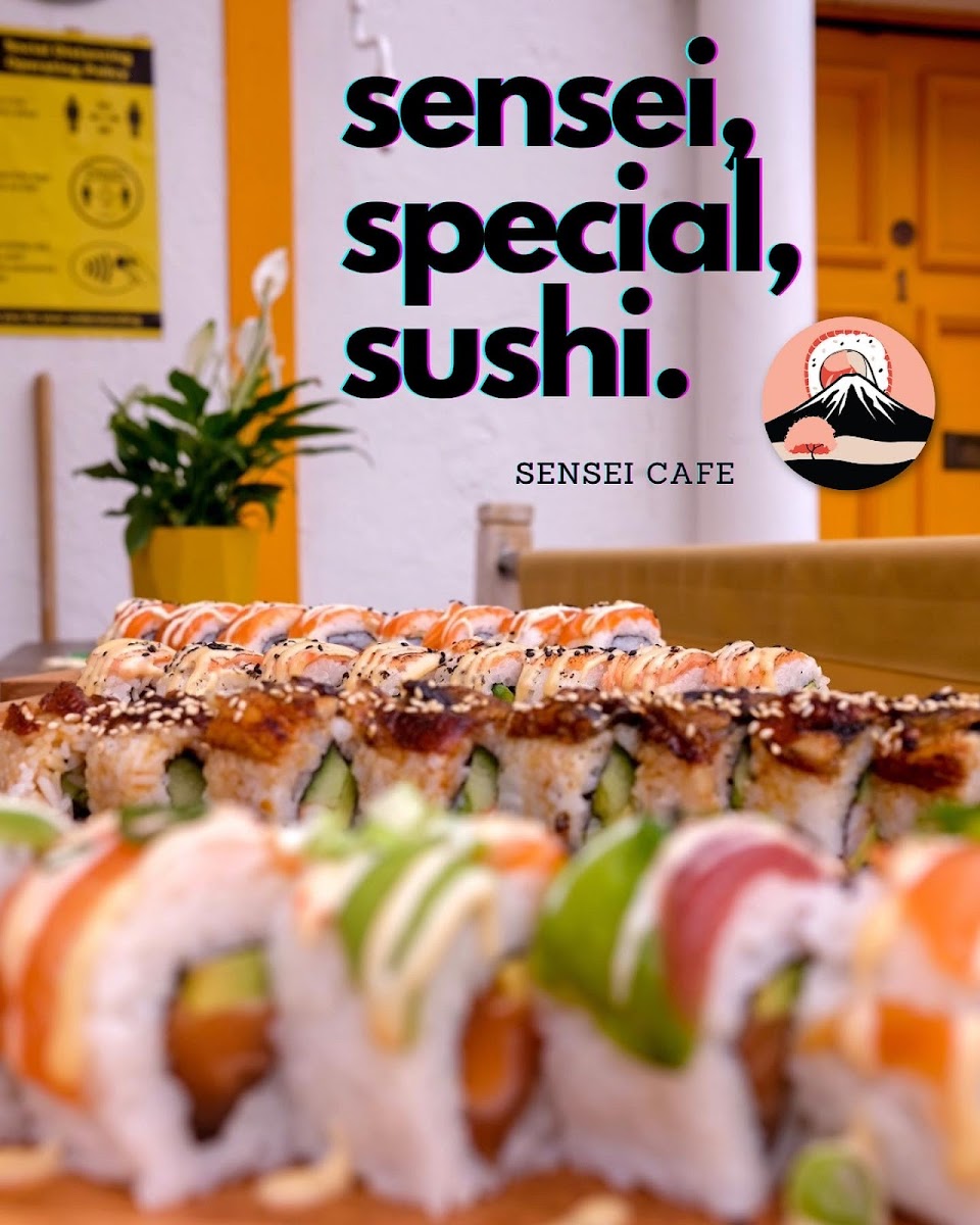 Sensei Coffee & Sushi Cafe - Photo 6