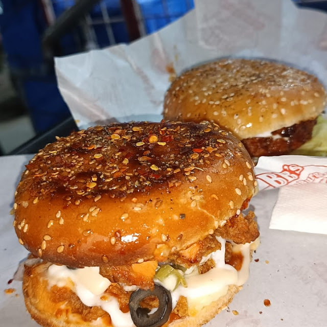 Chicken Pizza Burger