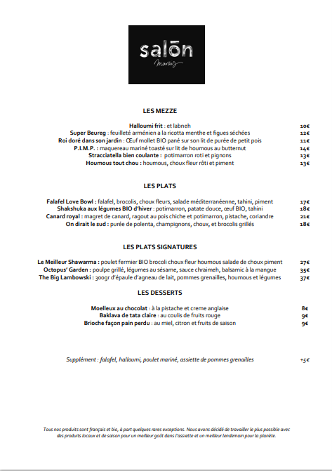 Menu Photo 5