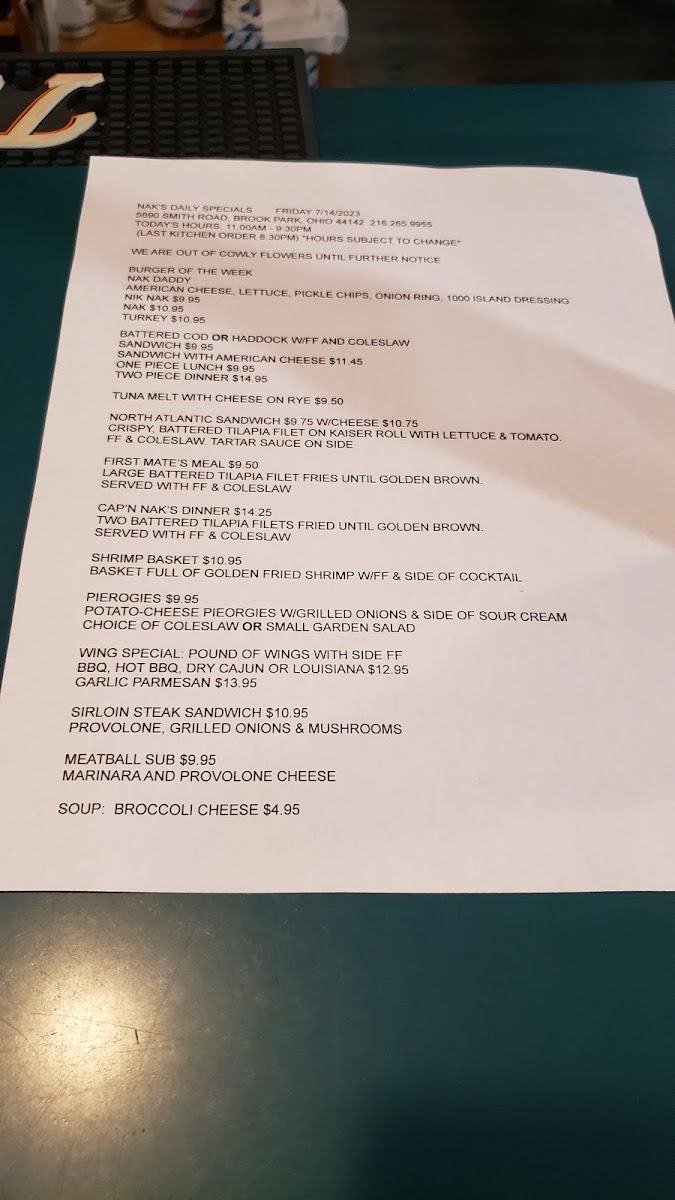 Menu Photo 1