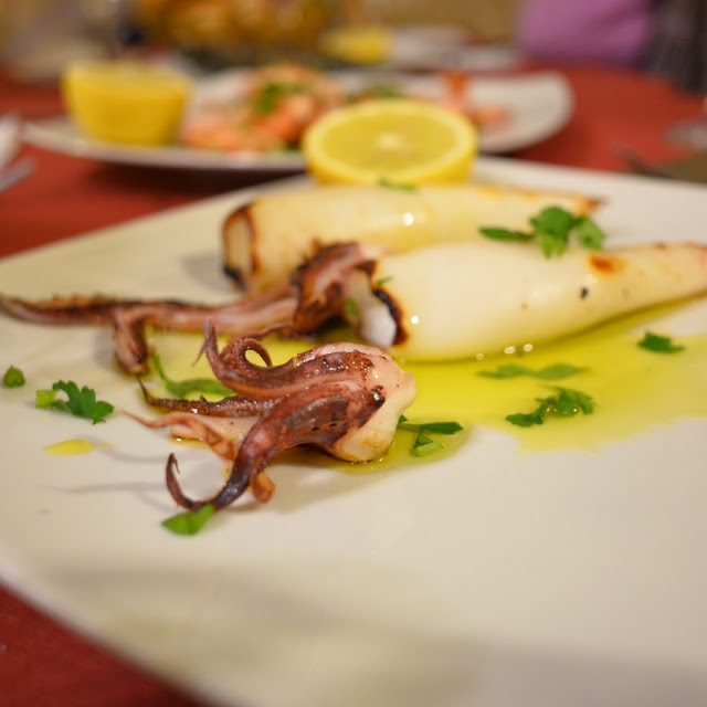 Grilled Squids