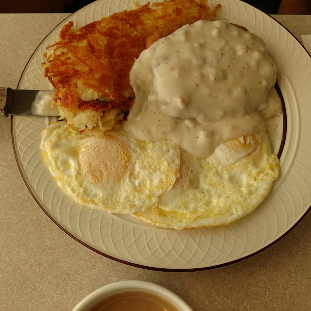 Chicken Fried Steak and Eggs