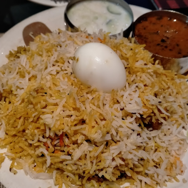 Chicken Biryani with Egg