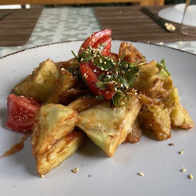 Deep Fried Aubergine
