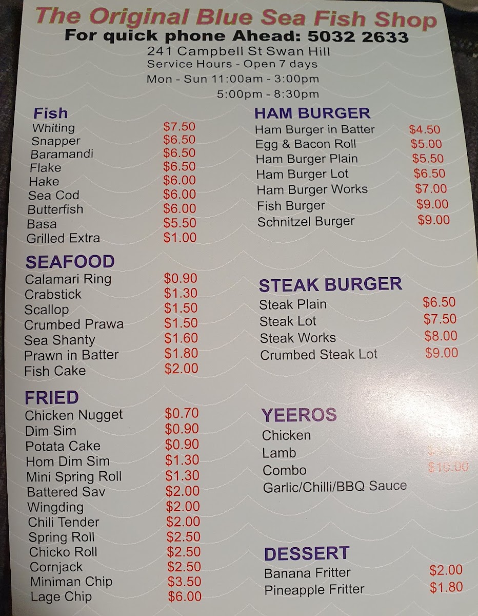 Menu Photo 0
