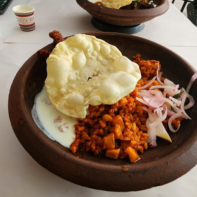 Chicken Chatty Choru Traditional Kerala Kinda Dish