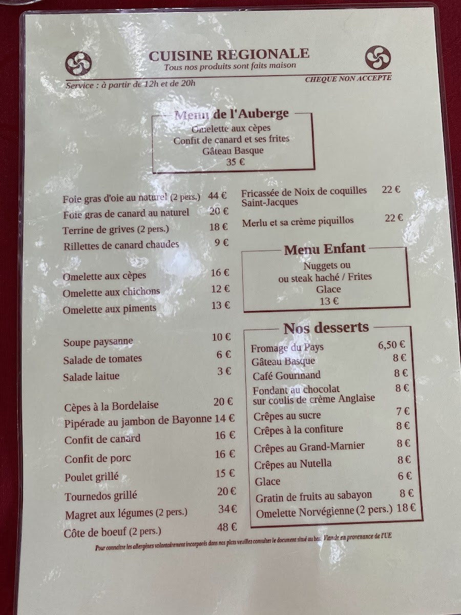 Menu Photo 0