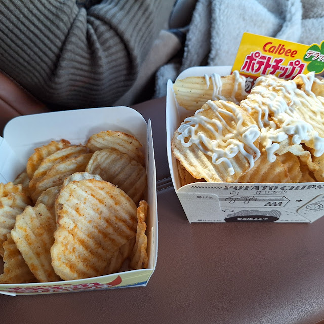 揚げたてポテトチップス