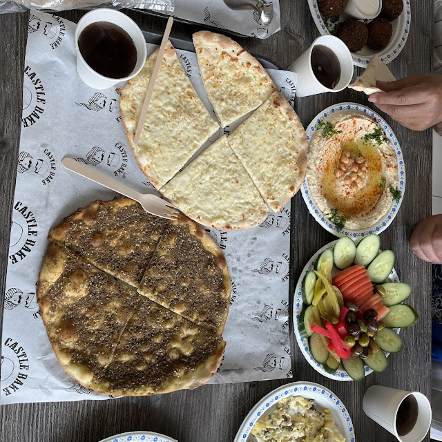 Zaatar and Cheese Pie