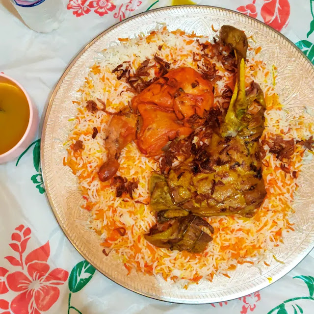 Chicken Mandi and Mutton Haneeth