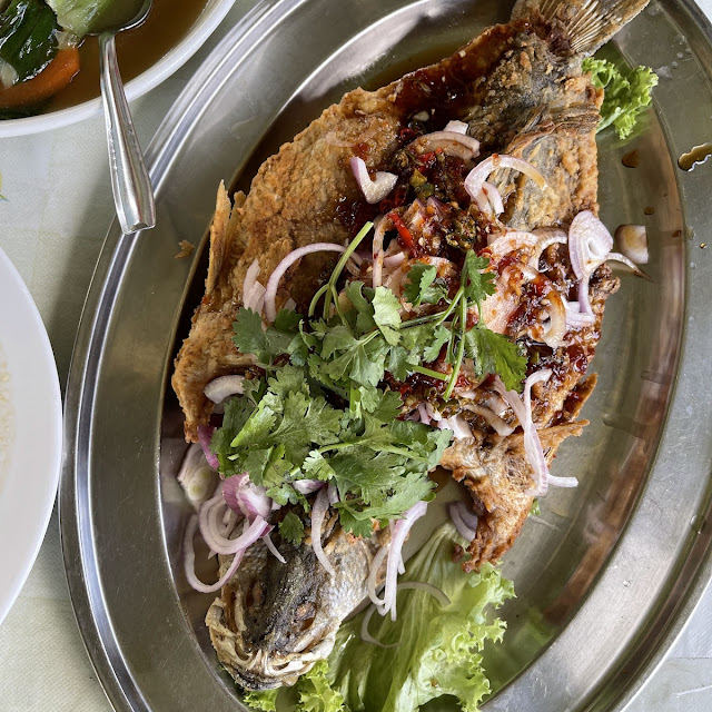 Deep Fried Ginger Seabass