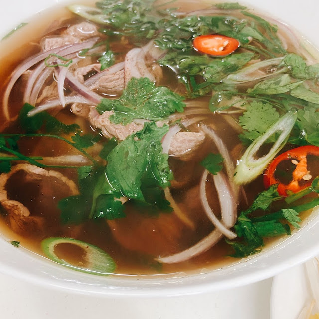 Combination Beef Hofan Soup