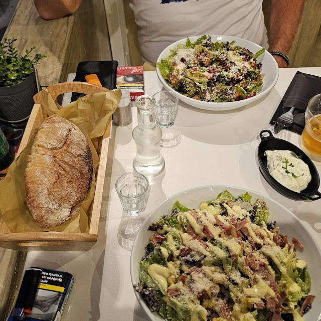 Ceasar & Old Barber Salad