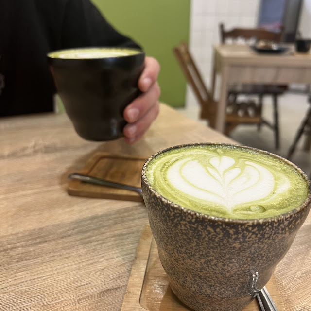 Matcha Latte with Oat Milk